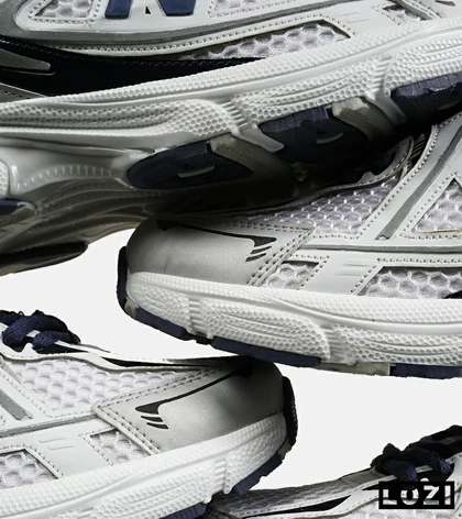کفش کتانی مردانه و زنانه سفید سرمه ای NEW BALANCE 1064 V.2