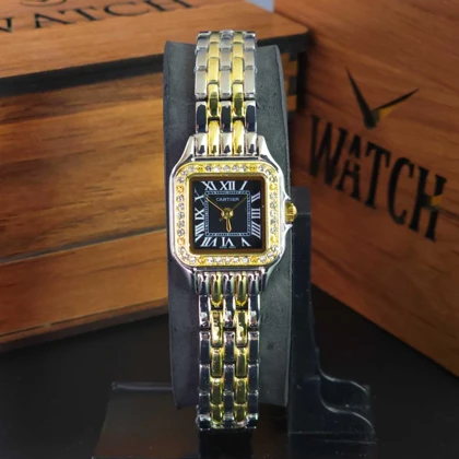ساعت مچی زنانه کارتیر CARTIER با موتور ژاپنی سایز یک