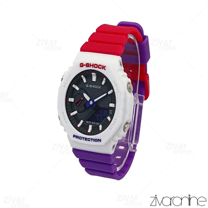 ساعت جی شاک GMA-S2100 زنانه قرمز بنفش 106403