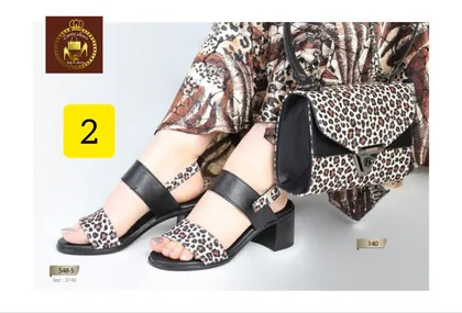 صندل طبی پاشنه‌دار تابستانه زنانه 548-5