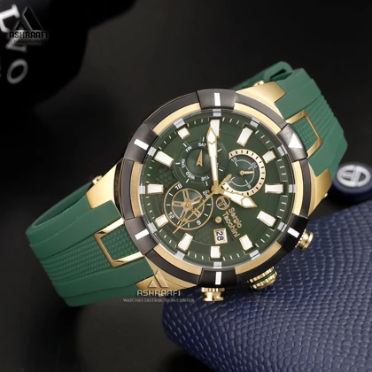 ساعت مردانه سرجیو تاچینی سبز Sergio Tacchini ST.1.10344-6