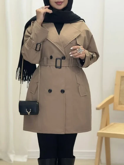 3707-بارانی آستردار دانهیل