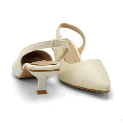 کفش مجلسی زنانه پاشنه‌دار 3 سانت مدل sandal valentino - 0097