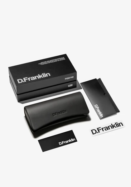 عینک آفتابی دی فرانکلین مدل D.franklin Tokyo Low Black / Black