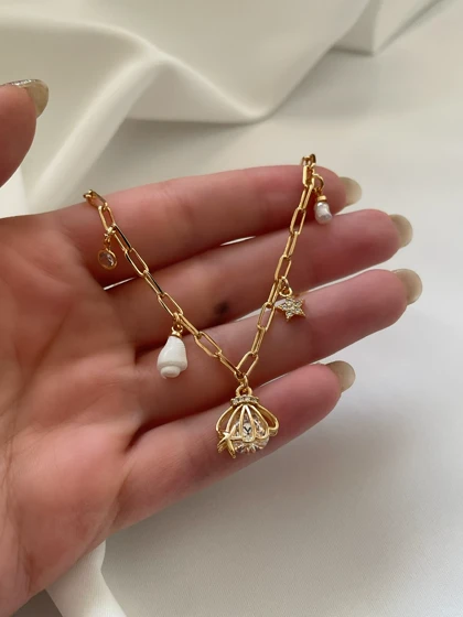 پابند آویز صدف ysx