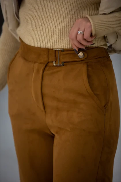 شلوار زنانه سگک دار سوئیت