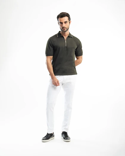 ام کی کالکشن پولو شرت mk-23715-green