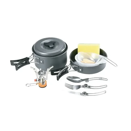 ست ظروف کمپینگ Green Lion 10IN1 Camping Cookware