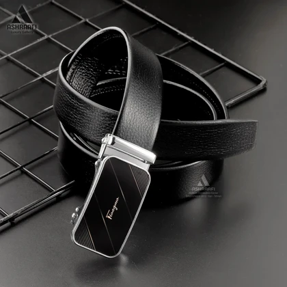 کمربند ریلی مردانه Leather Belt BL68