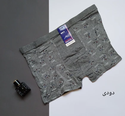 شورت تک مردانه نخ پنبه ترک مدل نیم پا از برند avax