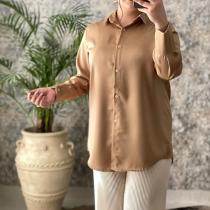شومیز زنانه ساتن زارا مجلسی