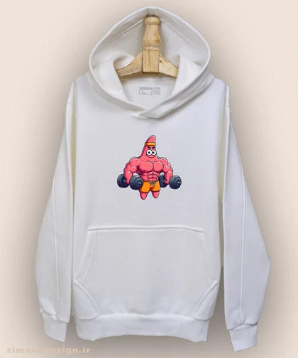 هودی مردانه و زنانه طرح پاتریک بدنساز کد 1061
