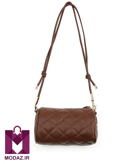 کیف زنانه چرم دوشی طرح لوزی K237