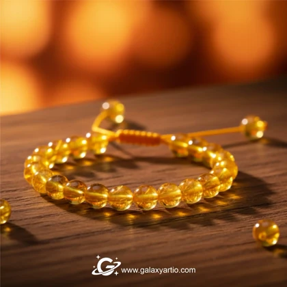 دستبند سنگ سیترین