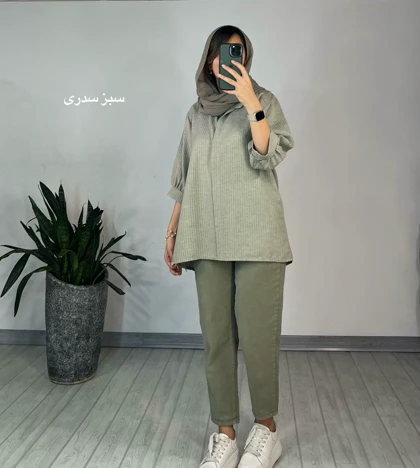 تونیک مانتویی شالیز 2(ایراد دار)