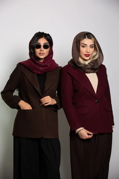 پالتو کت فوتر یقه پهن