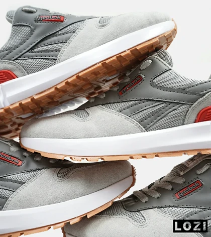 کفش کتانی طوسی قرمز REEBOK Unphased Pro مدل 4612