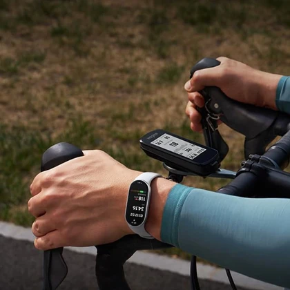 مچ بند هوشمند شیائومی XIAOMI مدل SMART BAND 10 سرامیکی