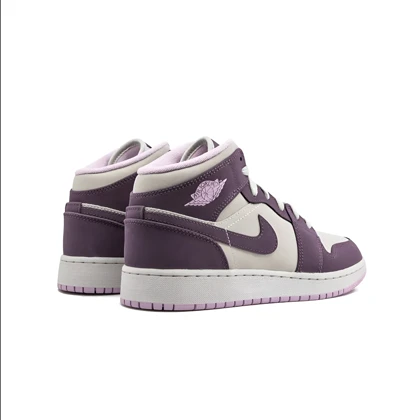 کفش کتانی اصل جردن 1 بنفش سفید کد 294816