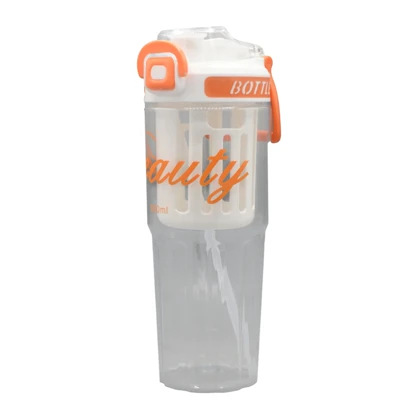 قمقمه ورزشی دوحالته دتاکس دار مدل Beauty ظرفیت 0.9 لیتر