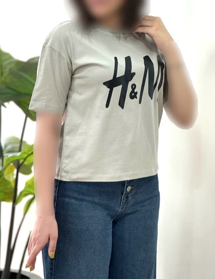 تیشرت پنبه H&M