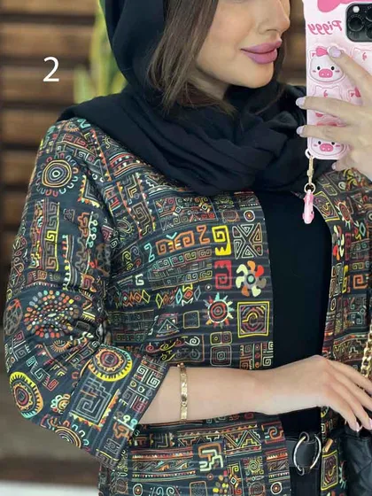 مانتو طرحدار سنتی