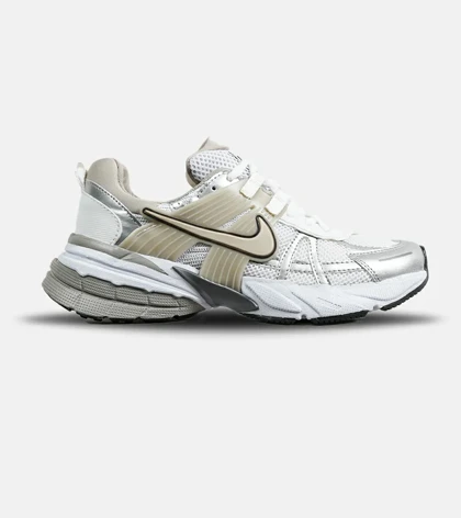کفش کتانی مردانه و زنانه سفید کرم طوسی Nike cushlon