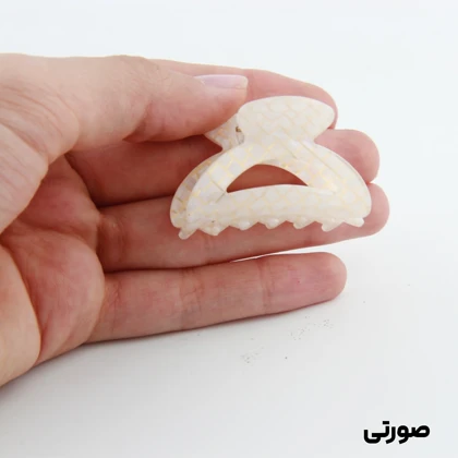 کلیپس دخترانه مدل بند انگشتی طرح نیم دایره خطی