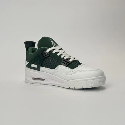 کفش روزمره نایک جردن 4 سفید سبز