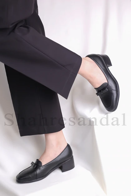 کفش پرسنلی پاشنه‌دار زنانه اهورا