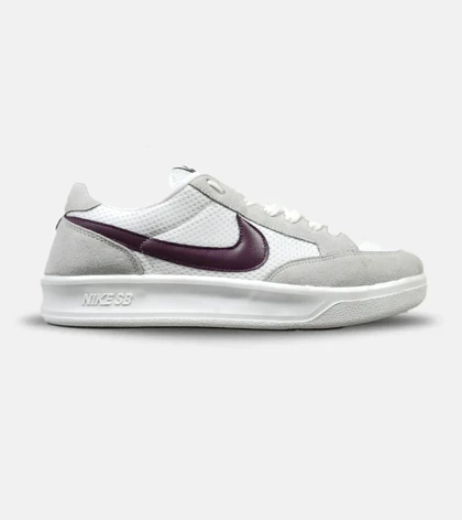 کفش کتانی مردانه سفید طوسی NIKE SB