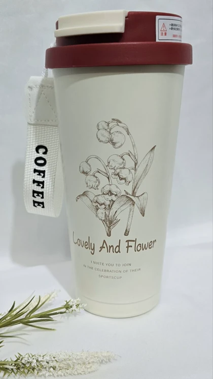 ماگ استیل فلاسک قمقمه تک نفره استیل دخترانه زنانه