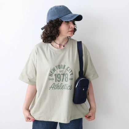 تیشرت باکسی Athleticsکد 6094