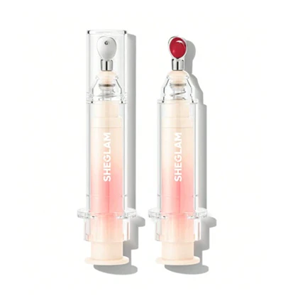 لیپ گلاس حجم دهنده شیگلم مدل Booster shine رنگ True Passion