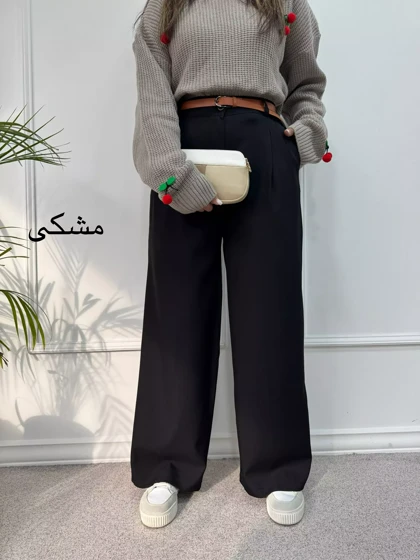 شلوار نیم بگ آیسل