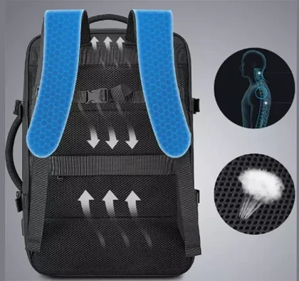 کوله پشتی اورجینال بنج مدل BANGE - BG2892 قابل تبدیل به ساک