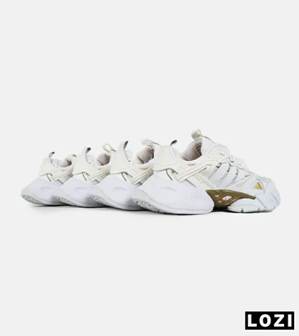 کفش کتانی مردانه و زنانه سفید طلایی ADIDAS performance x9000l4
