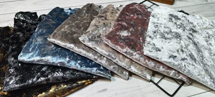 بلوز مخمل فویلی کد 40141