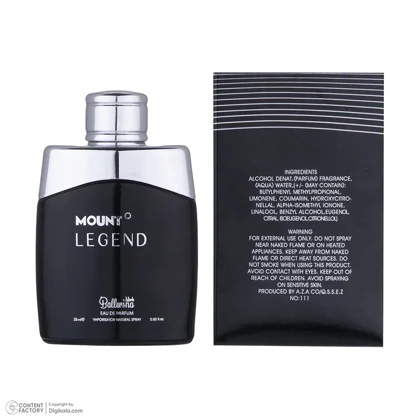 عطر ادکلن جیبی مونت بلنک لجند مینیاتوری مون بلان لجند Mont Blanc Legend25ml