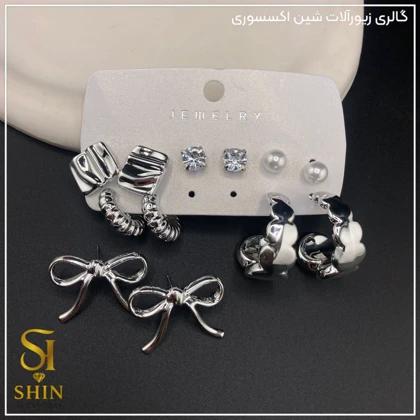 پک گوشواره شش تایی کدpgsh44