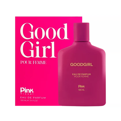 ادوپرفیوم زنانه پینک ویژوآل مدل Good Girl حجم 100 میلی لیتر طرح مدرن