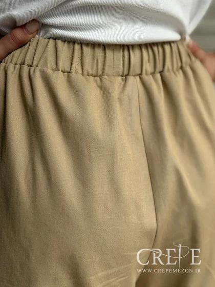 دامن شلواری کتان