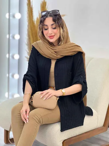 شومیز تک جیب شینا