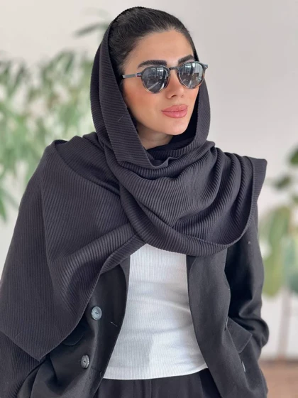 شال موهر پلیسه پاییزه زنانه