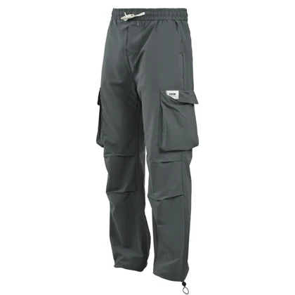 شلوار کارگو دمپا کش اسپرت مدل D6269 طوسی