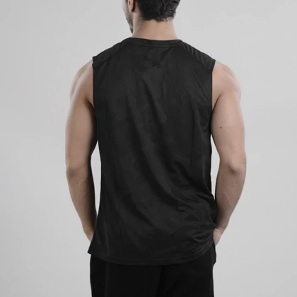 رکابی ورزشی مردانه نایک مدل Dri Fit-6920 چریکی مشکی