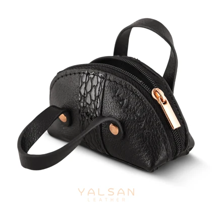 جاکلیدی زنانه چرم یلسان مدل مینور کد 205-MRV