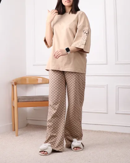 تی‌شرت لانگ وشلوار