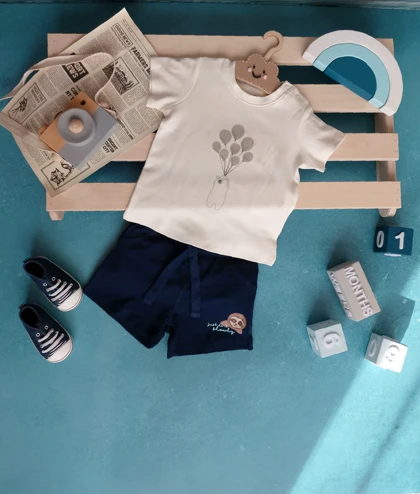 ست های جذاب تیشرت و شلوارک lupilu