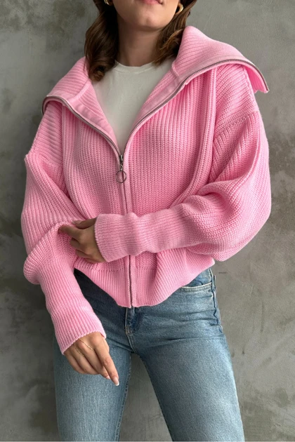 ژاکت کش باف پشمی macharel-jeans macharel-jeans